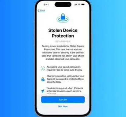 远安苹果授权维修店分享被盗设备保护功能开启方法 