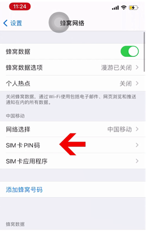 远安苹果14维修网分享如何给iPhone14的SIM卡设置密码 