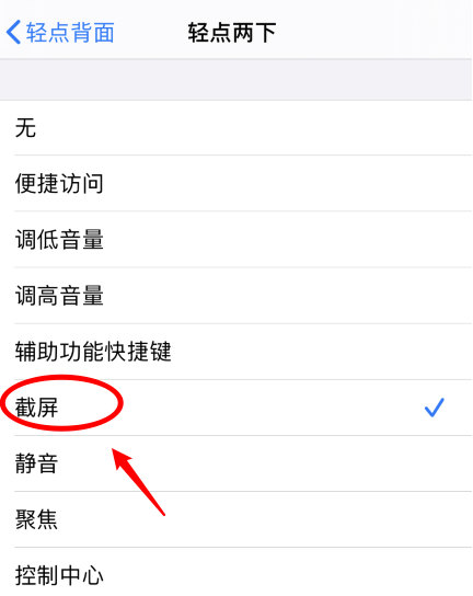 远安苹果手机维修分享iPhone12如何启用双击截屏 